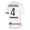 Virallinen Fanipaita Paris Saint-Germain Sergio Ramos 4 Vieraspelipaita 2021-22 - Miesten